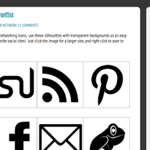 How to Create Your Own Social Media Icons using Picmonkey