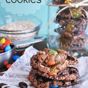 Nutella Monster Cookies