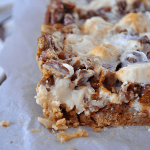 Gingerbread 7-Layer Bars