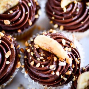 Peanut Butter Banana Cupcakes Recipe