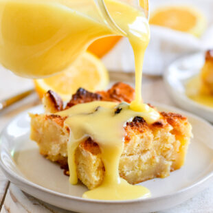 Lemon Bread Pudding Recipe