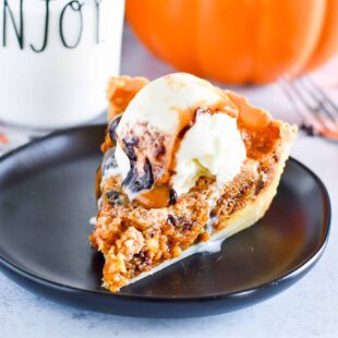 Pumpkin Chocolate Chip Cookie Pie Recipe