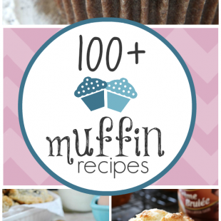 100+ Muffin Recipes | www.somethingswanky.com