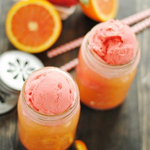 My Three Suns - a delicious non-alcoholic summer drink | www.somethingswanky.com