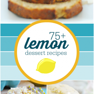 75 + Lemon Dessert Recipes | www.somethingswanky.com
