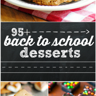 95+ Back to School Dessert Recipes | www.somethingswanky.com
