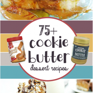 More than 75 dessert recipes that use Cookie Butter (aka: Biscoff/Speculoos)