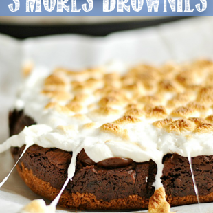 Let the slow cooker do all the work when it comes to making these ooey, gooey s'mores brownies!
