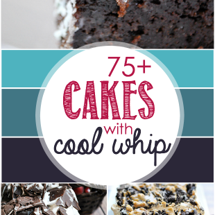 75+ Cakes with Cool Whip