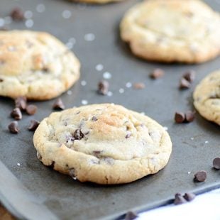These chocolate chip cookies are the best I've tasted yet! Buttery crispy around the edges, but soft and chewy in the middle. Perfection!