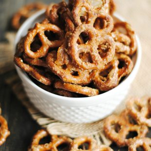 Maple Glazed Pretzels
