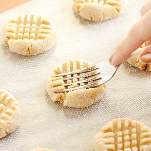 These peanut butter cookies are our favorites! My mom makes them every Christmas :)