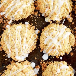 Buttermilk Cinnamon Crumble Muffins recipe