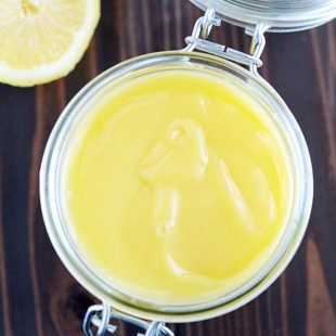 Four simple ingredients and 10 minutes at the stove is all that stands between you and this creamy, dreamy homemade lemon curd!