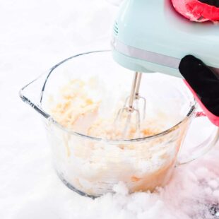 Easy Snow Cream Recipe