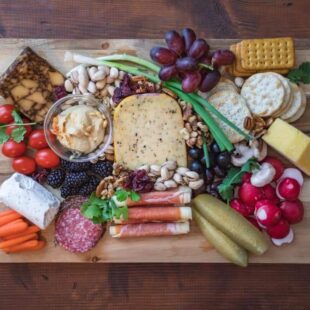 sample of a meat platter